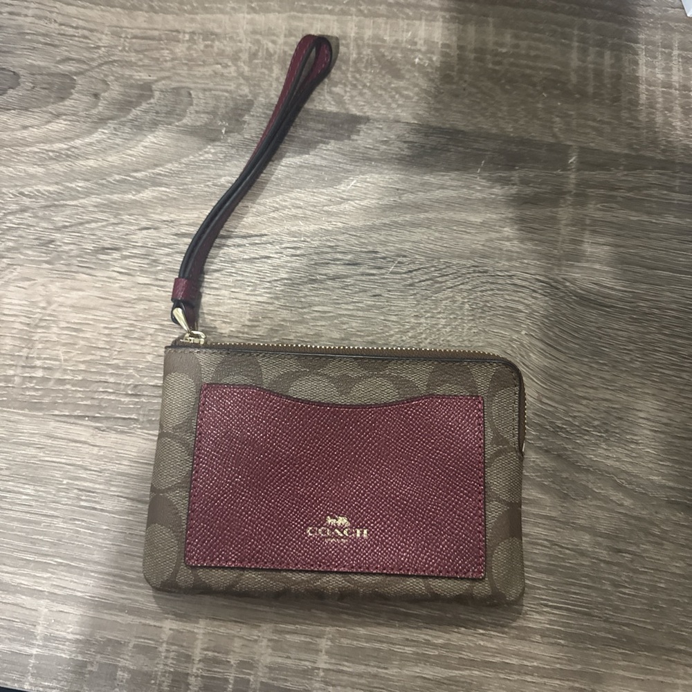 Coach wristlet